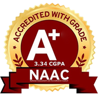 Accredited with A+ in  4th  Cycle, 2024 (3.34 CGPA)